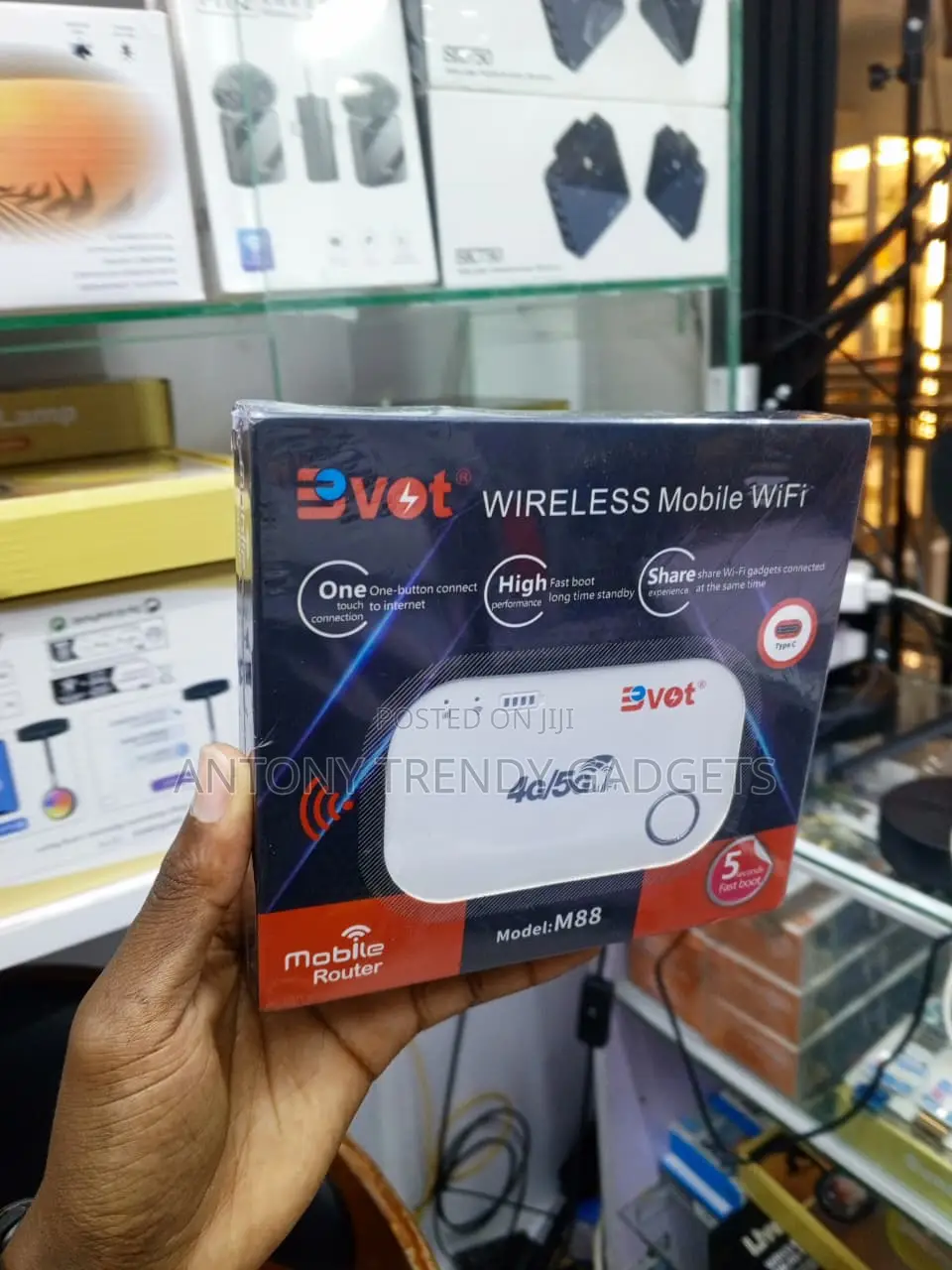 BVOT M88 4g/5g Wireless Mobile WiFi Router Portable MiFi