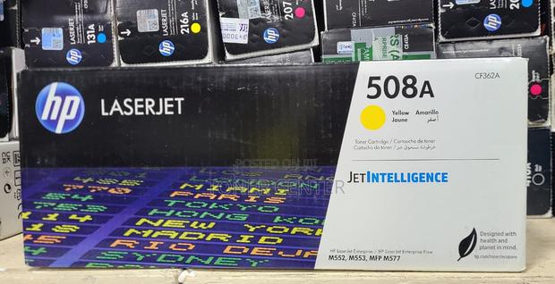High-Quality HP 508A Original Yellow Toner Cartridge (CF362A)