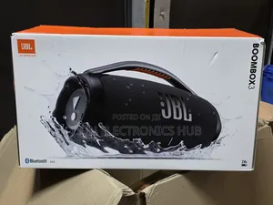 JBL Boom Box 3 Bluetooth Speaker Original 24hrs Play Time