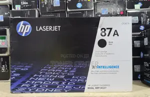 Original HP 87A Black LaserJet Toner – Sharp Crisp Prints (CF287A)