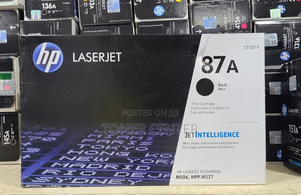 Original HP 87A Black LaserJet Toner – Sharp Crisp Prints (CF287A)