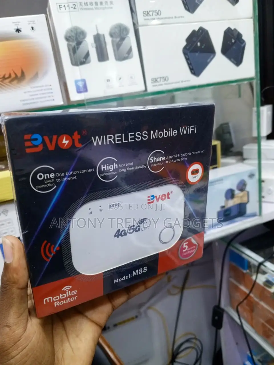 BVOT M88 4G 5G Portable Mobile WiFi Hotspot Router