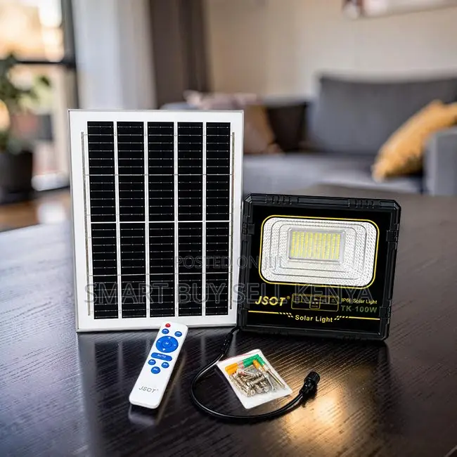 High Power 100W Watts Outdoor Security Led Solar Flood Light