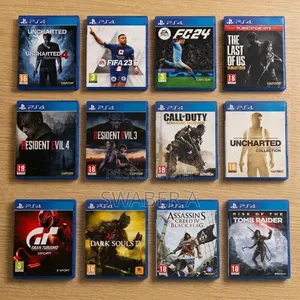 Ps4 and Ps5 Cd Games | Last of Us, Uncharted, Fifa, Cod, Resident Evil