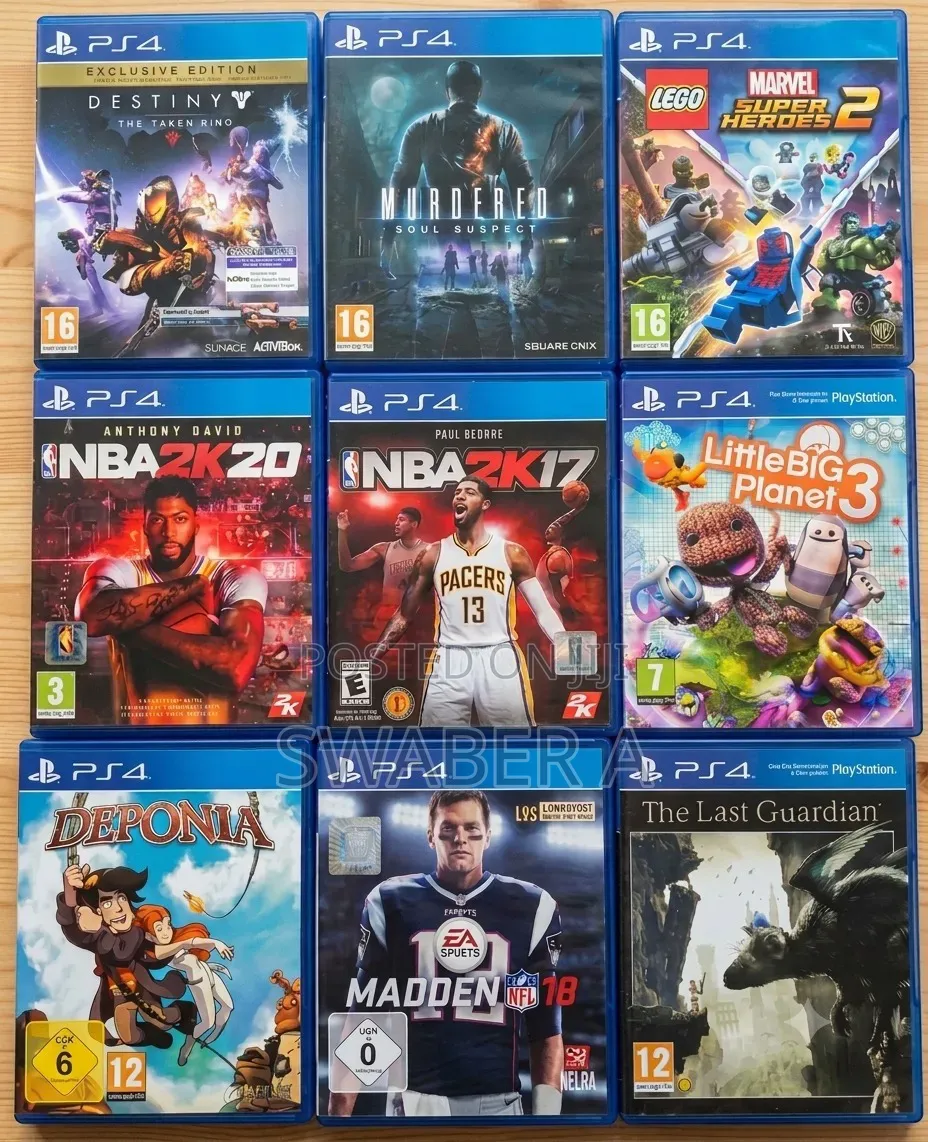 Ps4 and Ps5 Cd Games | Last of Us, Uncharted, Fifa, Cod, Resident Evil