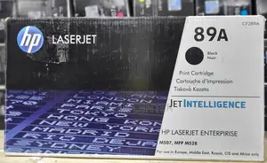 Long-Lasting HP 89A Original Black Toner Cartridge (CF289A)