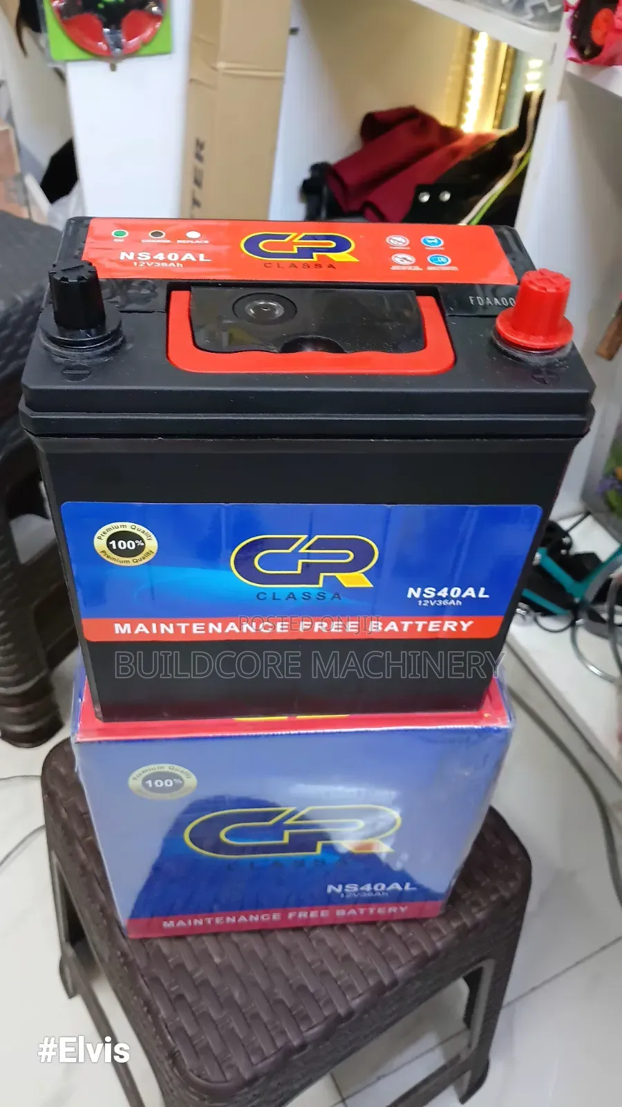 NS40 GR 36aH Free Maintenance Car Battery