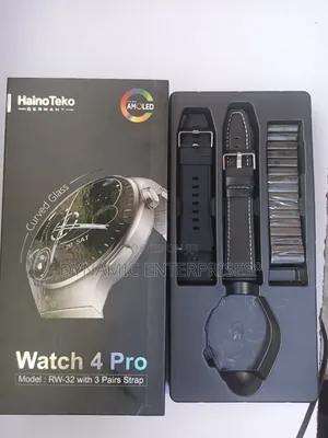 Hainoteko Smart Watch 4 Pro With3 Straps