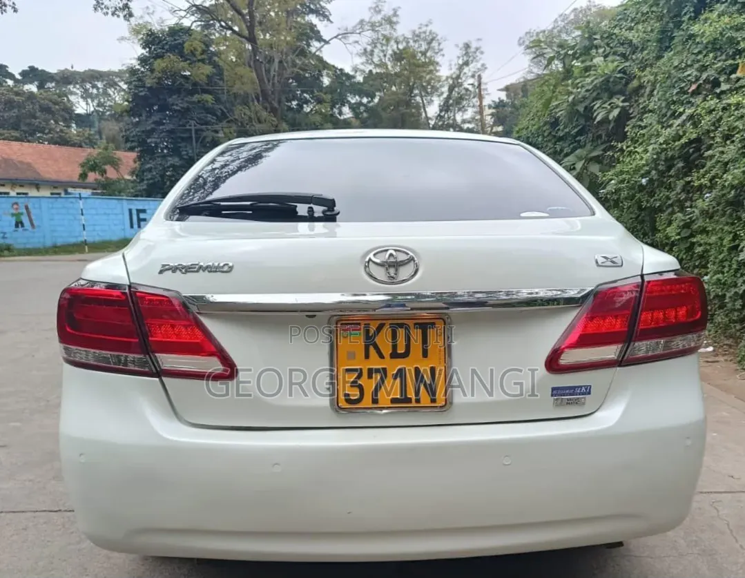 Toyota Premio 2019 White