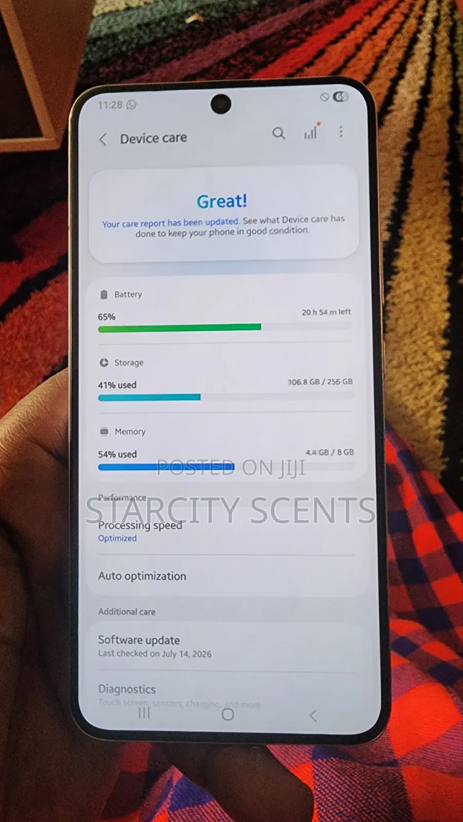 Samsung Galaxy S22+ 5G 256 GB Gold