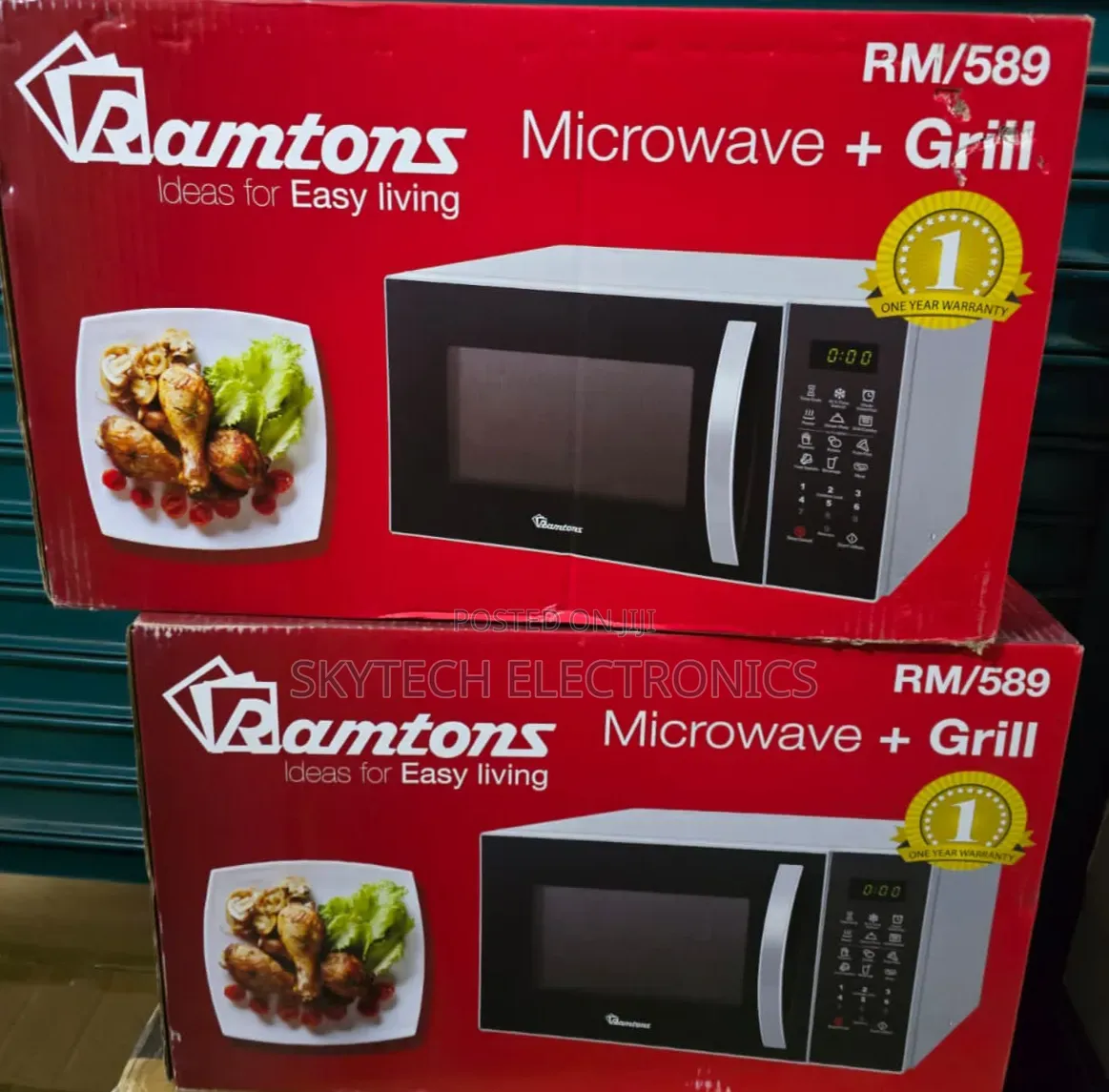 Ramtons Microwave+ Grill RM589 23 Litres