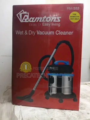 ,Ramtons Wet Dry Vacuum Cleaner With 1-Year Warranty