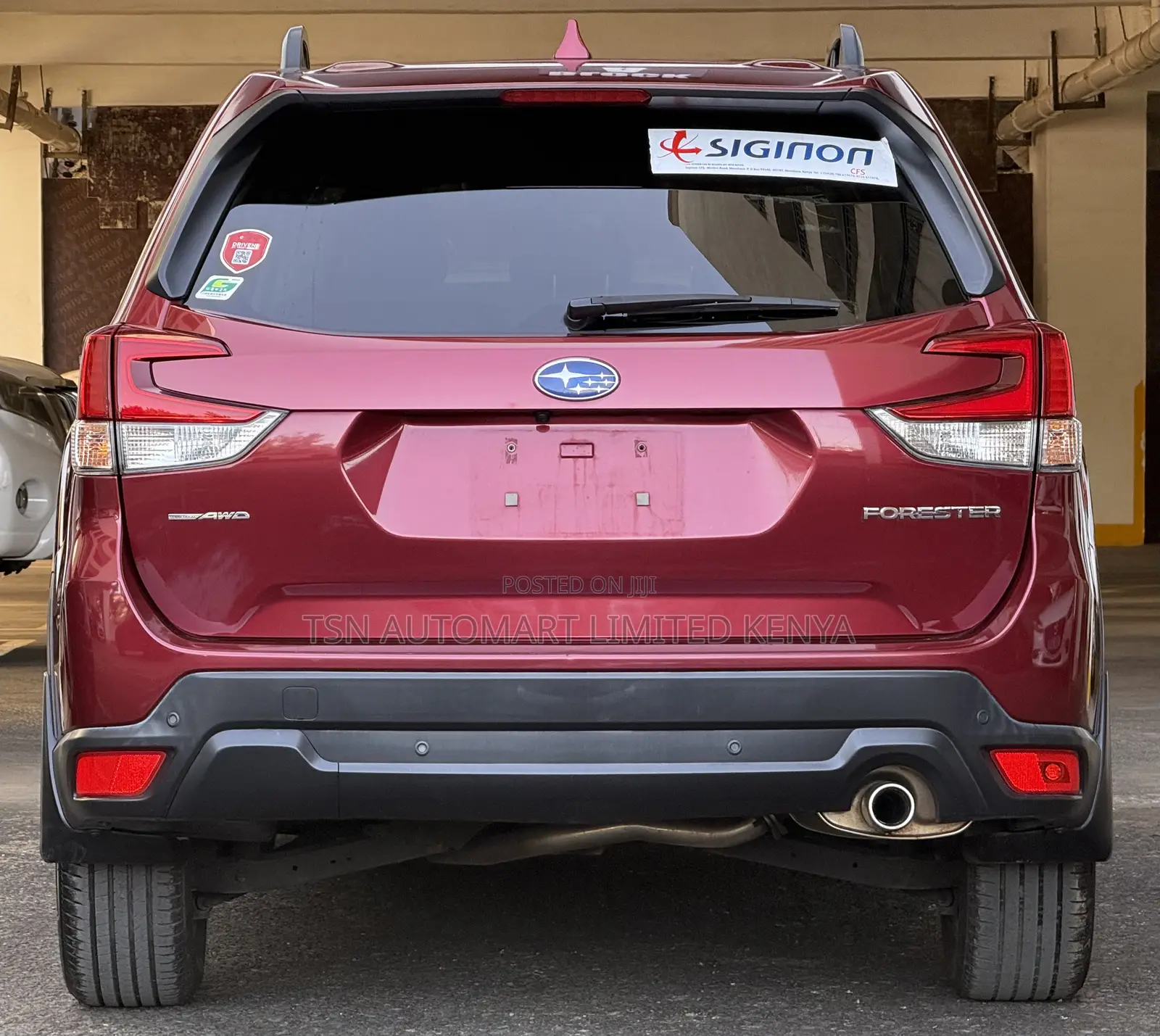 Subaru Forester Premium AWD 2019 Burgundy