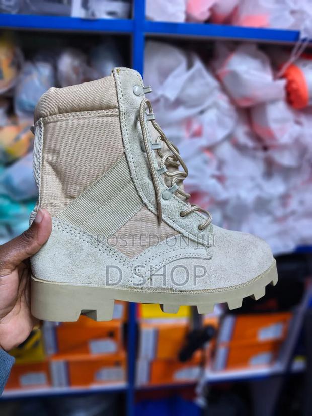 Desert Tactical Military Boots - thumbnail 2