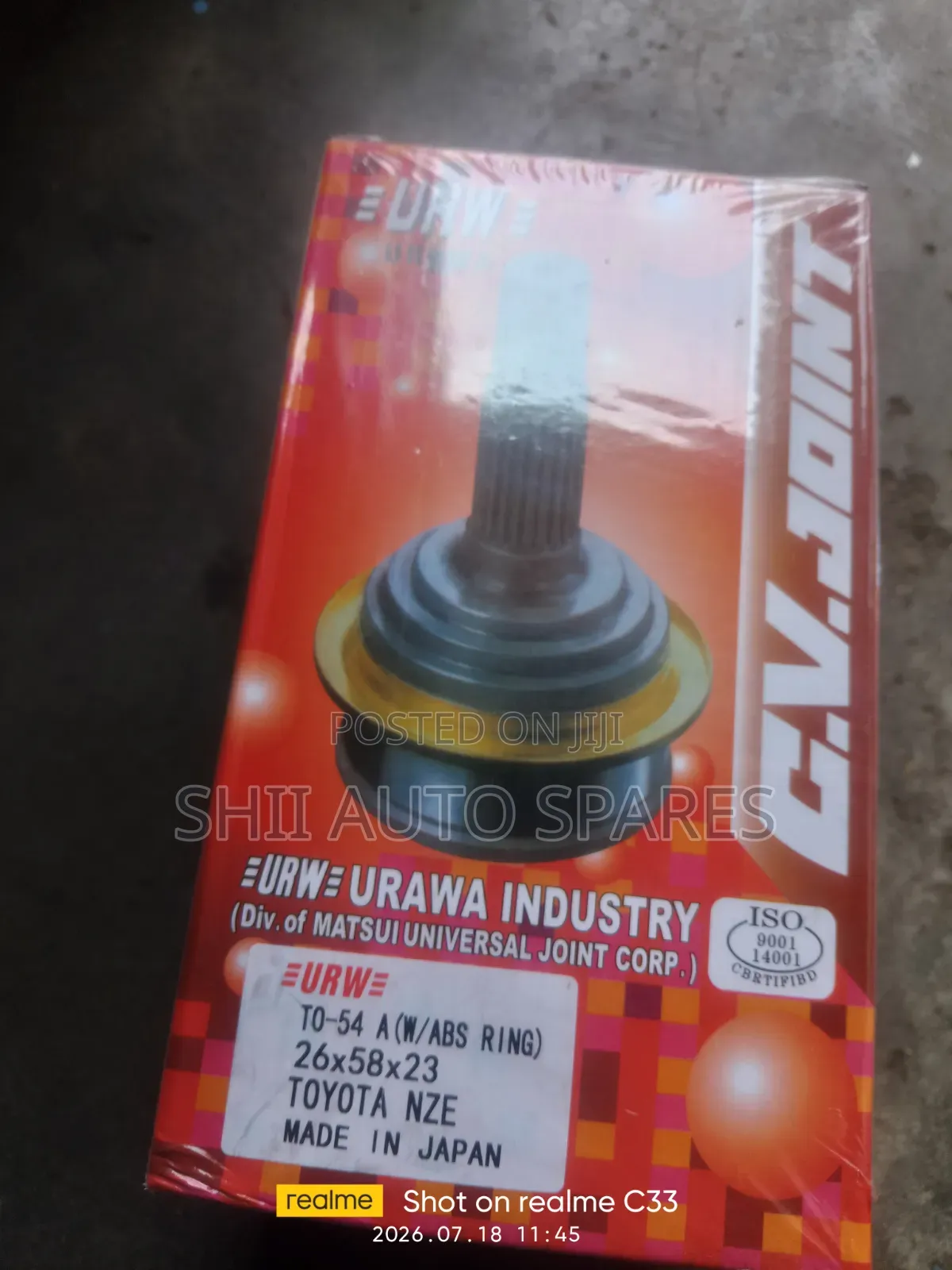 CV Joint for NZE