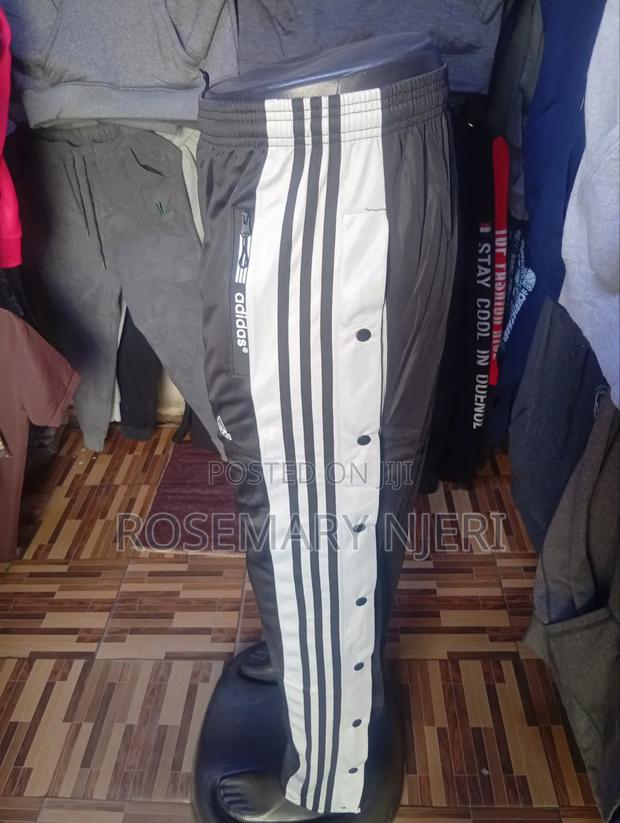 Adidas Snap- Button Tracksuit Pant - thumbnail 2