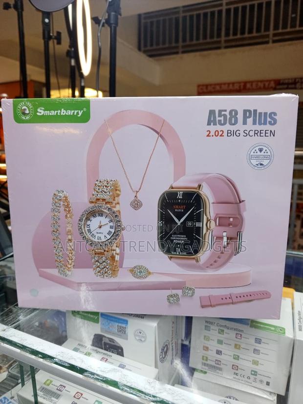 A58 Plus 2.02 Inch Bluetooth Calling Smart Watch Gift Box - thumbnail 3