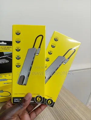 6 in 1 USB C to HDMI Hub