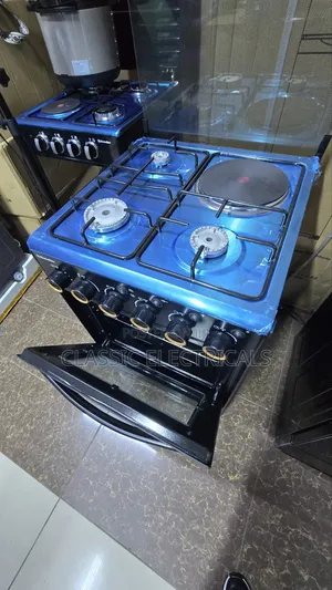 3+1 Standing Cooker With a Jet Valve and Electric Oven