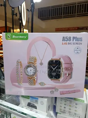A58 Plus Bluetooth Smart Watch With Jewelry Gift Box