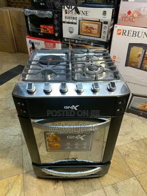 GNIX 3 Gas + 1 Electric Cooker With Electric Oven - AB