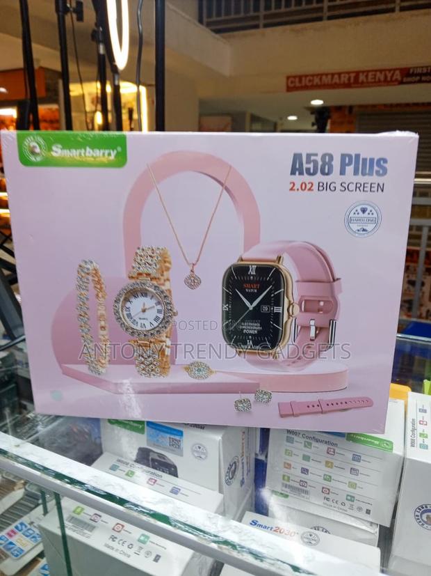 A58 Plus Ladies Smartwatch With Calling Fitness Tracking