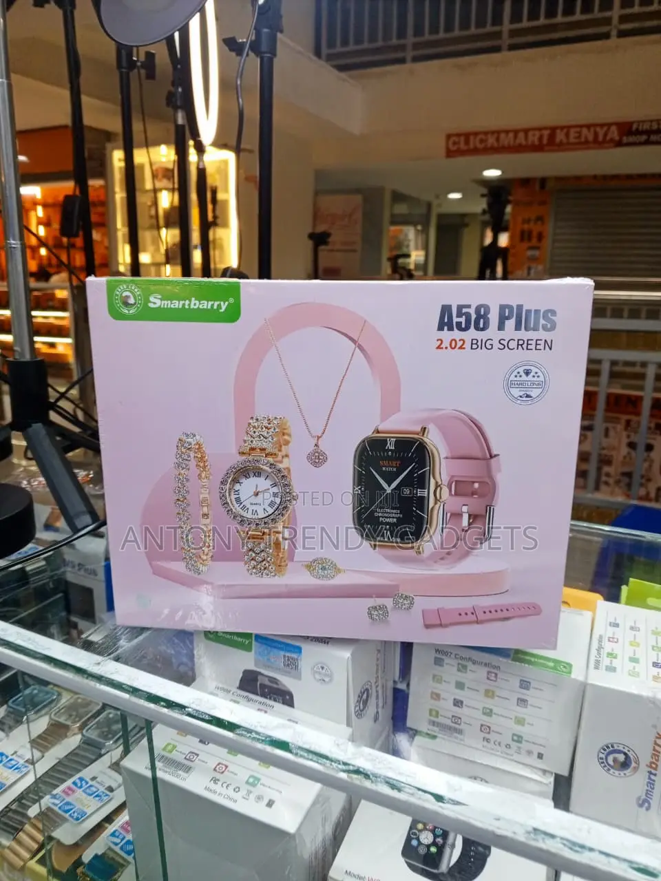 A58 Plus Ladies Smartwatch With Calling Fitness Tracking