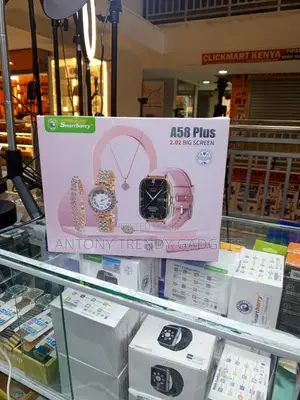 Smartbarry A58 Plus Gift Set Smart Watch Quartz Watch