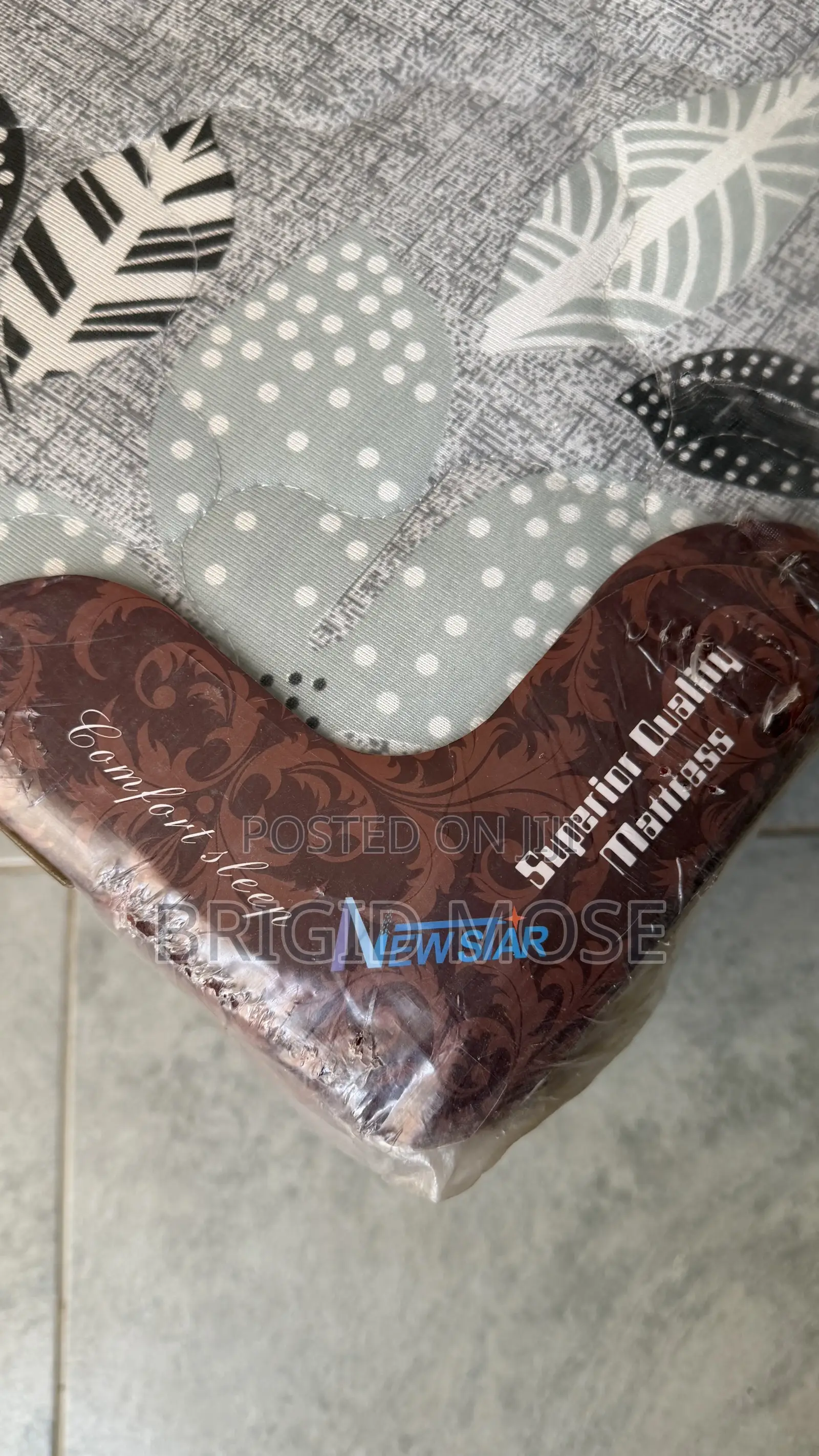 New Star Orthopedic Intercoil Spring Mattress With Matching Divan Bed