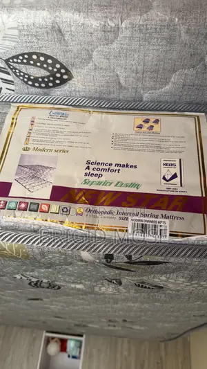 New Star Orthopedic Intercoil Spring Mattress With Matching Divan Bed