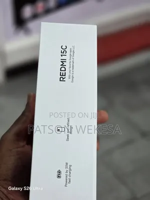 New Xiaomi Redmi 15C 4G 256 GB Black