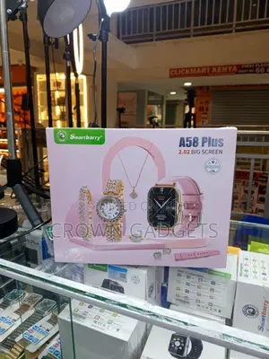 Smartbarry A58 Plus Fitness Smartwatch Gift Collection