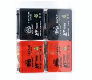 Liger King 12V 7AH Maintenance Free Gel Motorcycle Battery.