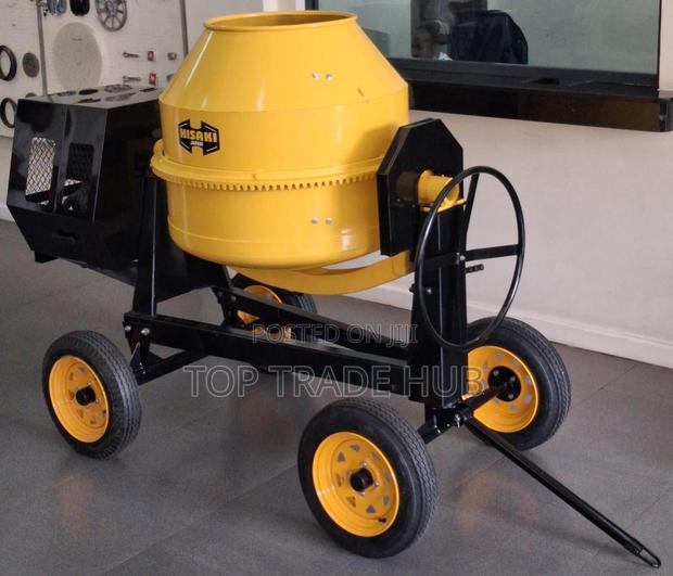 Hisaki Japan Diesel Concrete Mixer 500 Litres 10hp Diesel Engine