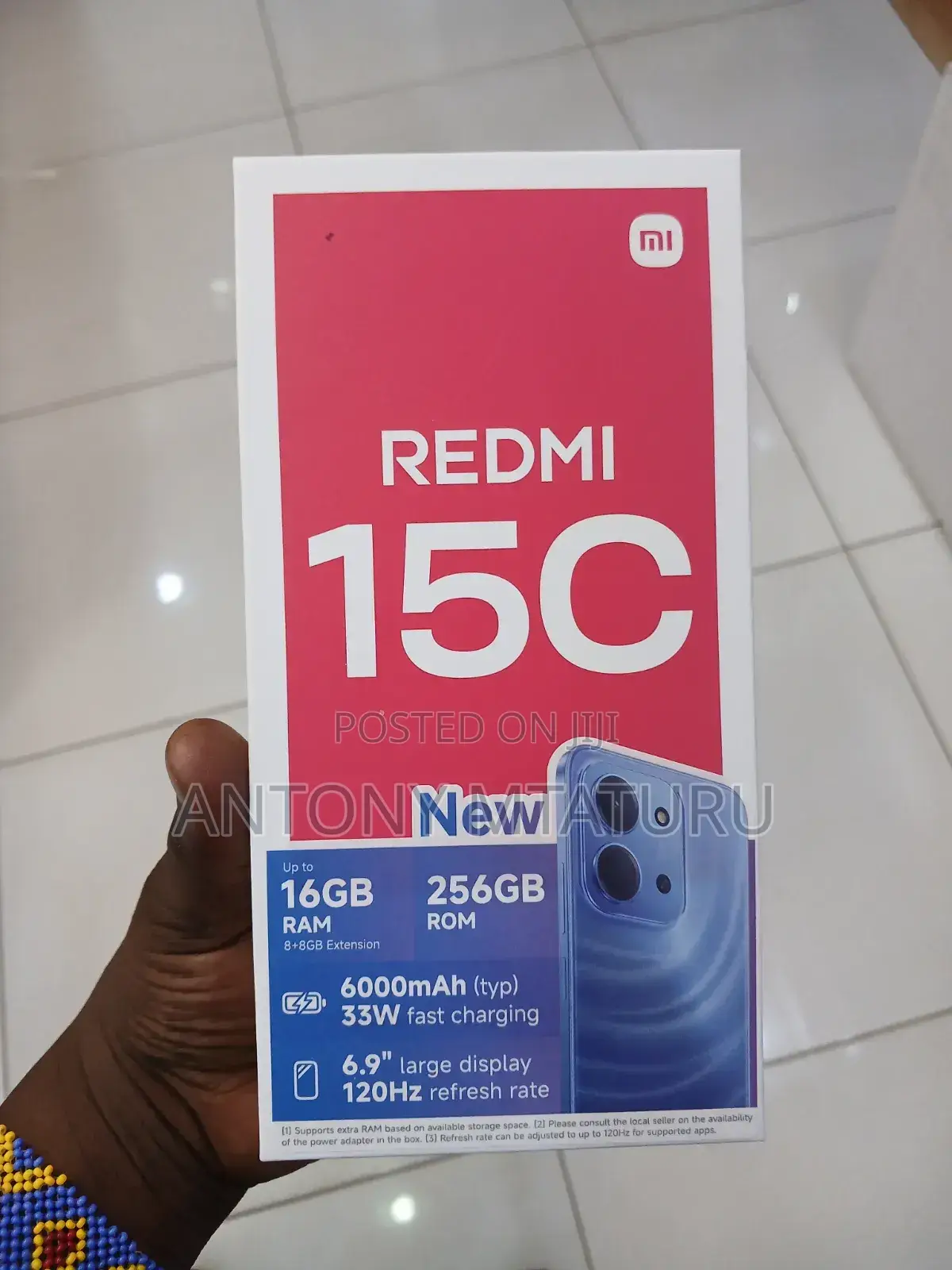 New Xiaomi Redmi 15C 4G 256 GB