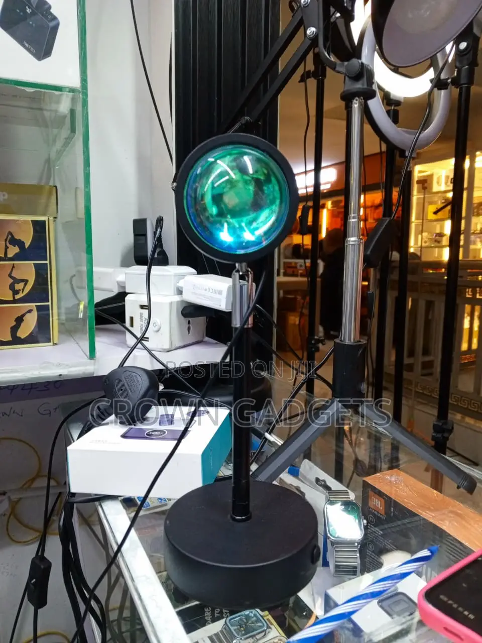 Sunset Lamp Projector USB LED Light for TikTok Photography