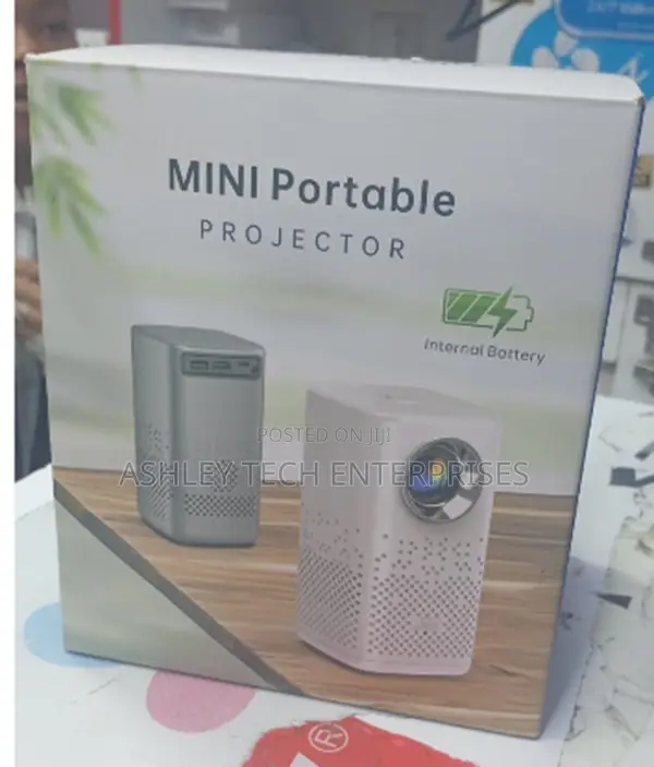 New Mini HY1 Portable Projector – Smart HD Home Cinema