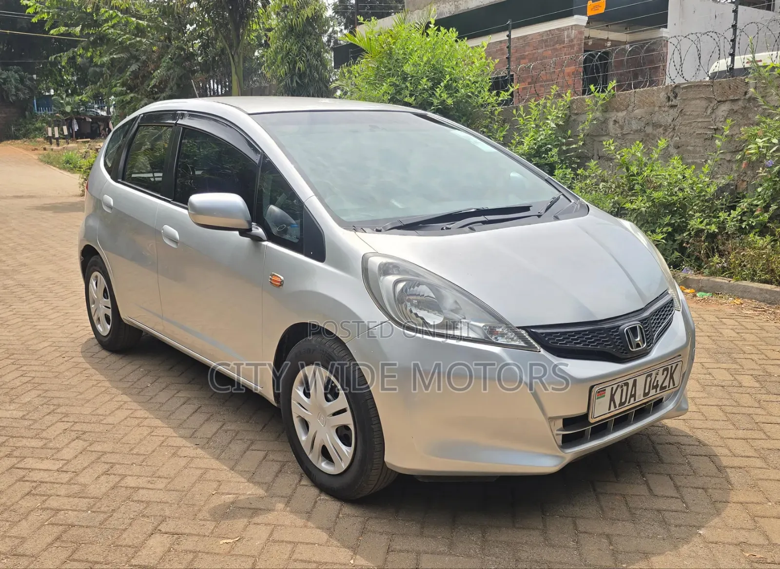 Honda Fit 2011 Silver