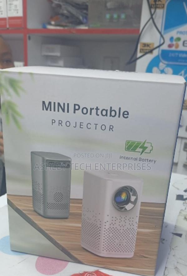 New Advanced Mini HY1 Portable Projector – Wireless WiFi Projecto - main view