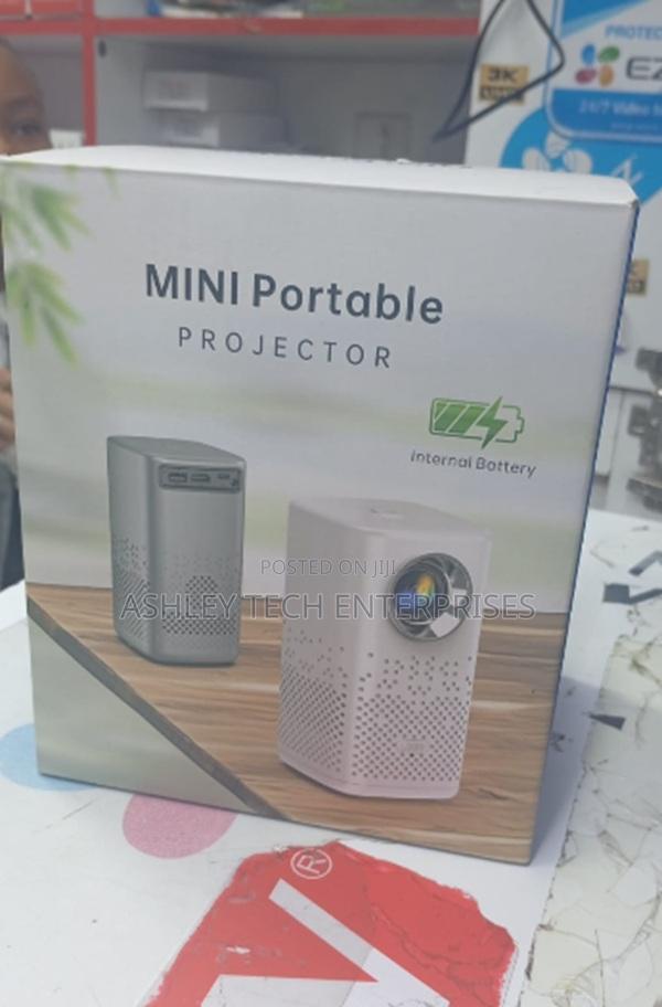 New Advanced Mini HY1 Portable Projector – Wireless WiFi Projecto - thumbnail 2