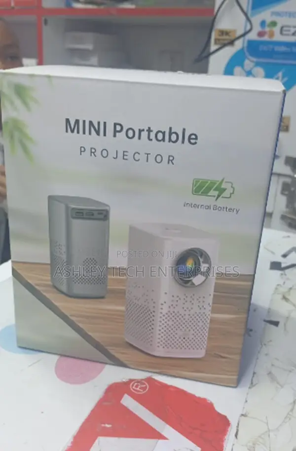 New Advanced Mini HY1 Portable Projector – Wireless WiFi Projecto