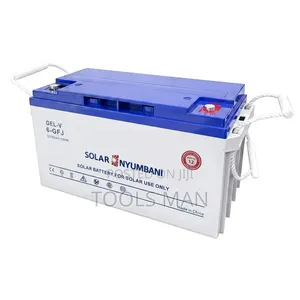 Solar Nyumbani 12V 65AH Deep Cycle Gel Battery for Solar Power.