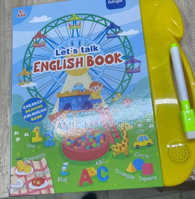 Audio Book Early Childhood English Words Sounds Book