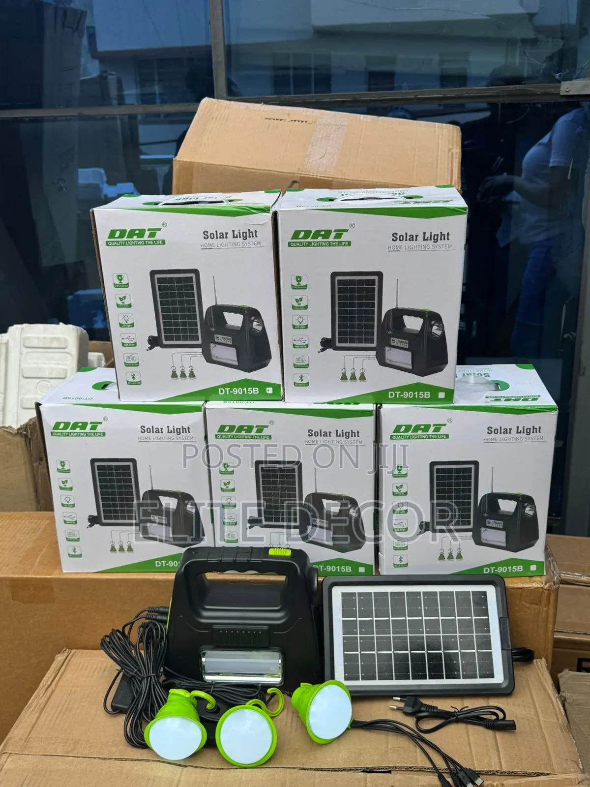 DAT Solar Light DT-9015B – Portable Solar Home Lighting System