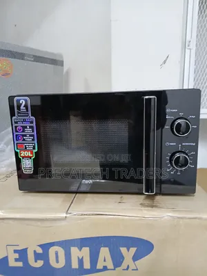 Mika 20L Countertop Microwave – Black