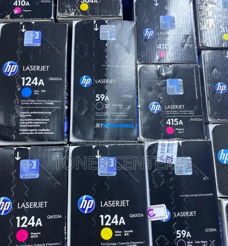 High Performance HP 124A Original LaserJet Toner (CE310A–CE313A)