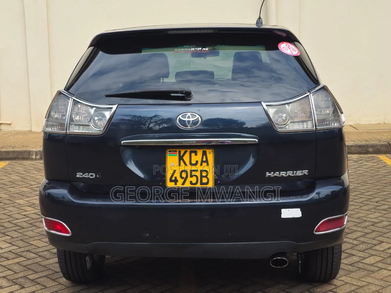 Toyota Harrier 2007 Black