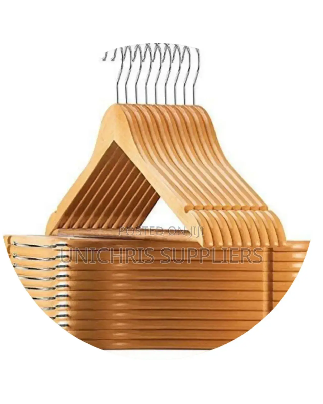 10pcs Wooden Clothes Hangers