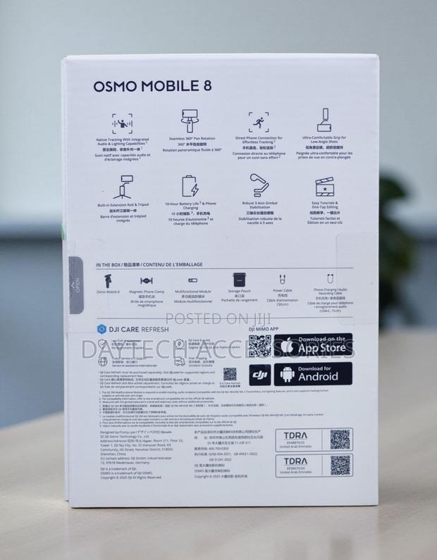 DJI Osmo Mobile 8P Smartphone Stabilizer With Built-in Display. - thumbnail 2