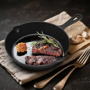Flawless Heat Retention to Sizzle. Sear. Serve Cast Iron Skillet